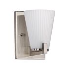 Satco 60-8731 Royale 1-lumière 100W Nickel brossé Luminaire de vanité