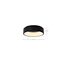 Satco 62-1452R1 20W Noir LED Plafonnier encastré