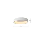 Satco 62-1453R1 30W Blanc LED Plafonnier encastré