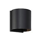 Satco 62-1464R1 Lightgate 5W Noir mat Applique murale intérieure avec LED intégrée