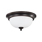 Plafonnier Satco 62-1558 19W Acajou Bronze