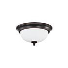 Plafonnier Satco 62-1558 19W Acajou Bronze