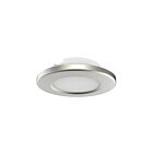 Plafonnier LED avec température CCT au choix Satco 62-1582 4" 9W Nickel brossé
