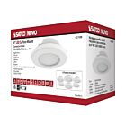 Satco 62-1590 9W 4" Luminaire DEL Blanc à Montage en Surface (Paquet de 6)