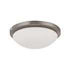 Plafonnier LED Satco 62-1842 18W Nickel brossé
