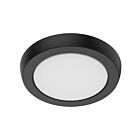 Satco 62-1901 8W Noir LED CCT sélectionnable Plafonnier