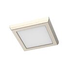 Satco 62-1907 8W Nickel brossé LED CCT sélectionnable Plafonnier