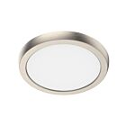 Satco 62-1913 10W Nickel brossé LED CCT sélectionnable Plafonnier