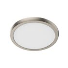 Satco 62-1923 11W Nickel brossé LED CCT sélectionnable Plafonnier