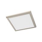 Satco 62-1927 11W Nickel brossé LED CCT sélectionnable Plafonnier