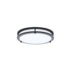 Satco 62-1976 25W 13" Noir LED Plafonnier encastré