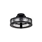 Satco 62-2001 Darrow 30W Noir mat Plafonnier semi-encastré
