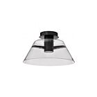 Satco 62-2064 Edmond 18W Noir mat Plafonnier semi-encastré