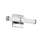 Satco 62-2211 Bowman 13W Nickel brossé Lumière Vanité