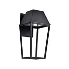 Satco 62-2312 Colt 10W Noir mat LED Lanterne murale extérieure