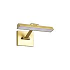 Satco 62-2322 Hazel 12W Laiton vintage LED Lampe murale