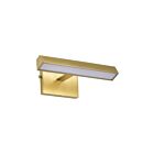 Satco 62-2337 Mila 12W Laiton vintage LED Lampe murale