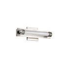 Satco 62-2381 Larissa 9W Nickel brossé LED Luminaire de vanité