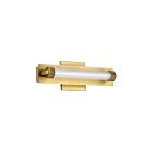 Satco 62-2382 Larissa 9W Laiton vintage LED Luminaire de vanité