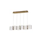 Satco 62-2405 Kenzo 34W Bronze anodisé poli LED Suspendu