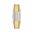 Satco 62-2414 Idris 9W Laiton vieilli LED Applique murale