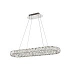 Satco 62-2443 Asher 50W Nickel poli LED Suspendu