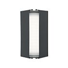 Satco 62-247 10W Gris mat LED Applique murale