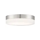 Plafonnier LED Satco 62-559 25W Nickel brossé