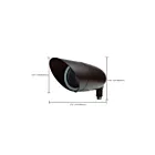 Satco 62-5903 12W Bronze LED Lumière de sécurité