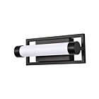 Luminaire de Vanit Satco 62-666 Canal Noir mat