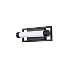 Luminaire de Vanit Satco 62-666 Canal Noir mat