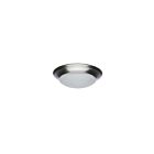 Plafonnier Satco 62-686 18W Nickel brossé