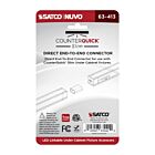 Satco 63-413 Connecteur Direct Blanc (Paquet de 2)