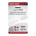 Satco 63-463 Connecteur Direct Noir (Paquet de 2)
