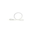 Jonction mâle-mâle pour strips linéaires LED 8" Satco 65-1108
