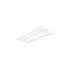 Satco 65-1300 1' X 4' Blanc Troffer Wattage et CCT Sélectionnable avec LED intégrée