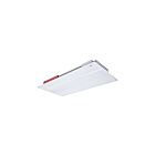 Satco 65-1604 2' X 4' Blanc Troffer Wattage et CCT Sélectionnable avec LED intégrée