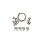 4 Kit de suspension Satco 65-592 argent