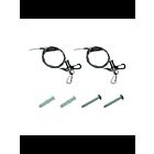 Kit de suspension pour strip linéaire 4' Satco 65-706