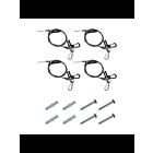 Kit de suspension 60po pour strip linéaire 8' Satco 65-707