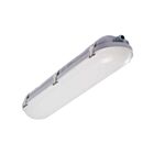 Satco 65-823R1 20W 2' Gris LED Linéaire Luminaire étanche