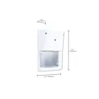 Satco 65-889 20W Blanc LED Applique extérieure