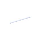 Satco 65-905 660W Blanc LED Fixture prête pour lampe T8 Quad/Dual 8'