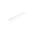 Satco 65-907 Blanc Cage de protection cambrée 8'