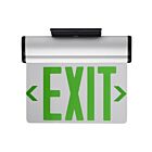 Enseigne de sortie LED Edge-lit avec de sauvegarde Satco 67-112