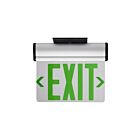 Enseigne de sortie LED Edge-lit avec de sauvegarde Satco 67-112