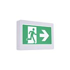 Satco 67-500 3W Blanc Panneau de sortie Running Man