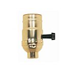 Commutateur à bouton rotatif à 3 positions avec bouton amovible Satco 80-1004