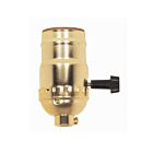 Douille de bouton tournant pour ampoule de ménage de type A standard Satco 80-1016