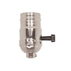 Douille de bouton tournant pour ampoule de ménage de type A standard Satco 80-1017